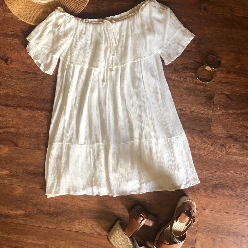 C&V Chelsea and Violet off the shoulder  dress